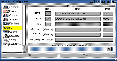 Network Preferences